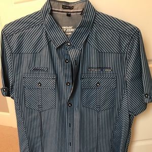 Men’s Buckle Short Sleeve Shirt